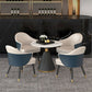 Contemporary 1/5 Pieces Dining Set Metal Dining Room Set for Home Use Clearhalo 'Dining Room Sets' 'Dining Tables & Seating' 'dining_room_set' 'furn' 'furn_dining_room_set' 'Furniture' 'furniture_dining_room_set' 'Kitchen & Dining Furniture' 1200x1200_112d61ae-b5b5-408b-a0ce-71fcf3501e79
