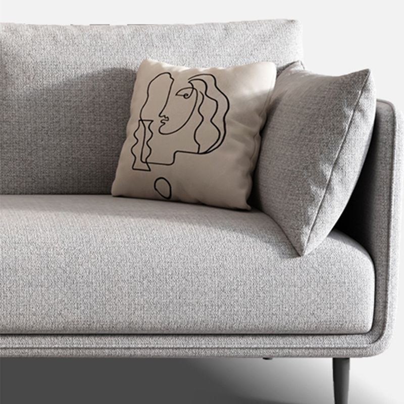 Slipcovered Stationary Pillow Top Arm Cushions Sofa for Living Room Clearhalo 'furn' 'furn_sofas' 'Furniture' 'furniture_sofas' 'Living Room Furniture' 'Sofa' 'sofas' 1200x1200_112e50a8-6f95-4de1-aa96-050c5be30983