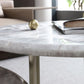 Glam Slate Coffee Table Round Beige Coffee Table Set with 3 Legs Clearhalo 'Coffee & Accent Tables' 'Coffee Tables' 'coffee_tables' 'furn' 'furn_coffee_tables' 'Furniture' 'Living Room Furniture' 1200x1200_112eaed0-2bdb-4491-b4ec-1de2cdf05a4b