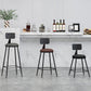 Industrial Coffee Shop Footrest Stool Matte Finish Iron Bar Stool Clearhalo 'Bar Furniture' 'Bar Stools' 'bar_stools' 'furn' 'furn_bar_stools' 'Furniture' 'furniture_bar_stools' 'Kitchen & Dining Furniture' 1200x1200_1135e75f-dc44-4441-baf8-dffae7b28474