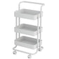 Industrial Vertical Etagere Bookshelf Iron Frame Plastic Shelf with Caster Wheels Clearhalo 'Bookcases' 'furn' 'furn_bookcases' 'Furniture' 'furniture_bookcases' 'kitchen' 'kitchen_bookcases' 'Living Room Furniture' 'Office Furniture' 1200x1200_113a5bb2-94be-4f9a-9690-99f1b3a463bb