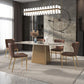 Sintered Stone Top Luxury Table for Restaurant Rectangle Dining Table with Pedestal Base Clearhalo 'Dining Tables & Seating' 'Dining Tables' 'dining_table' 'furn' 'furn_dining_table' 'Furniture' 'furniture_dining_table' 'Kitchen & Dining Furniture' 'kitchen' 'kitchen_dining_table' 1200x1200_113b2cd6-aaf5-40e6-b17f-de52bcb59686
