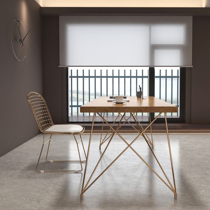 Traditional Luxury Rectangle Dining Site Table Pine Solid Wood Furniture Clearhalo 'Dining Tables & Seating' 'Dining Tables' 'dining_table' 'furn' 'furn_dining_table' 'Furniture' 'furniture_dining_table' 'Kitchen & Dining Furniture' 'kitchen' 'kitchen_dining_table' 1200x1200_1141624f-08b8-424c-8008-761b7c8073f8