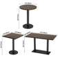 Industrial Dining Table Solid Wood Table with Black Metal Base for Home Kitchen Dinner Clearhalo ' dining_table' 'Dining Tables & Seating' 'Dining Tables' 'furn' 'furn_dining_table' 'Furniture' 'furniture_dining_table' 'Kitchen & Dining Furniture' 'kitchen&dining_furn' 'kitchen' 'kitchen_dining_table' 1200x1200_114343fe-8bd0-4463-9353-23a41ddfde79