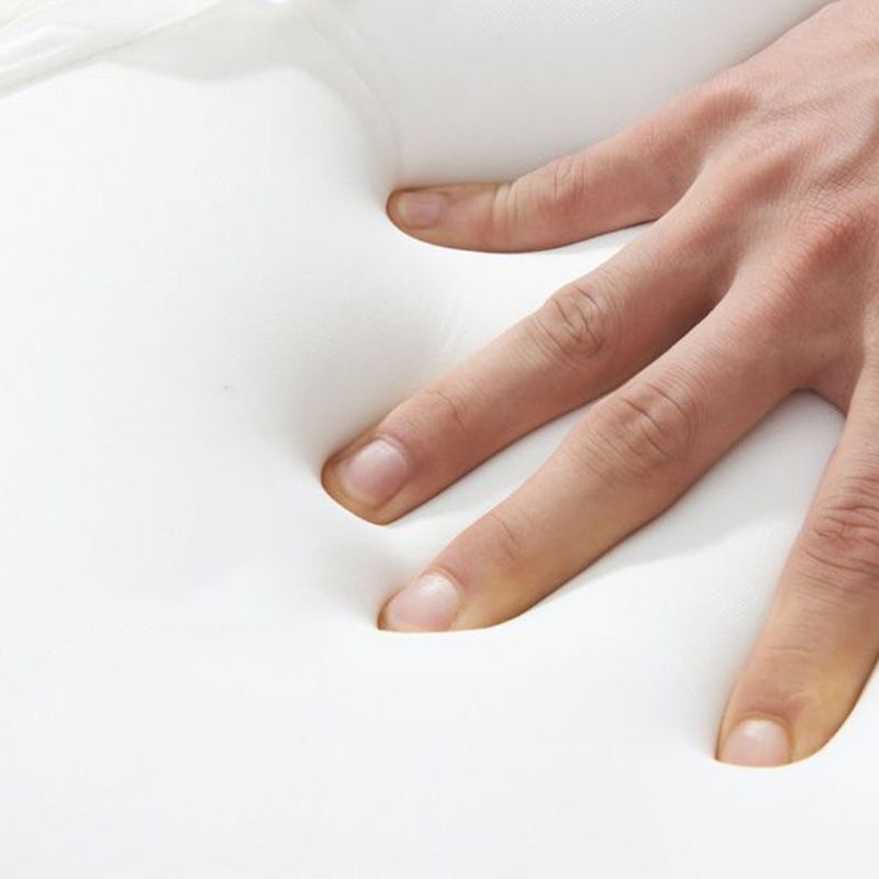 Chaise de planeurs moderne chaise à bascule de couleur pure avec coussins amovibles