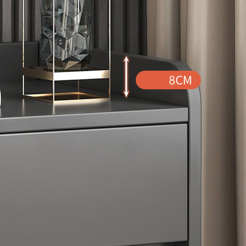 Nightand en bois contemporain avec tiroirs Accent Table table de chevet