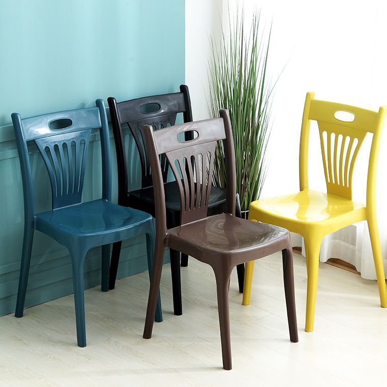 Nordic Style Dining Chairs Plastic Dining Armless Side Chair for Kitchen (Set of 4) Clearhalo ' kitchen&dining_furn' 'Dining Chairs' 'Dining Tables & Seating' 'dining_chair' 'furn' 'furn_dining_chair' 'Furniture' 'furniture_dining_chair' 'Kitchen & Dining Furniture' 'kitchen' 1200x1200_114c1690-8670-45d4-bcaa-fd6ae8e99c99
