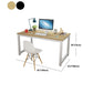 29.13-inch Hoogte Writing Desk Fabricage Wood Office Desk voor Home and Office