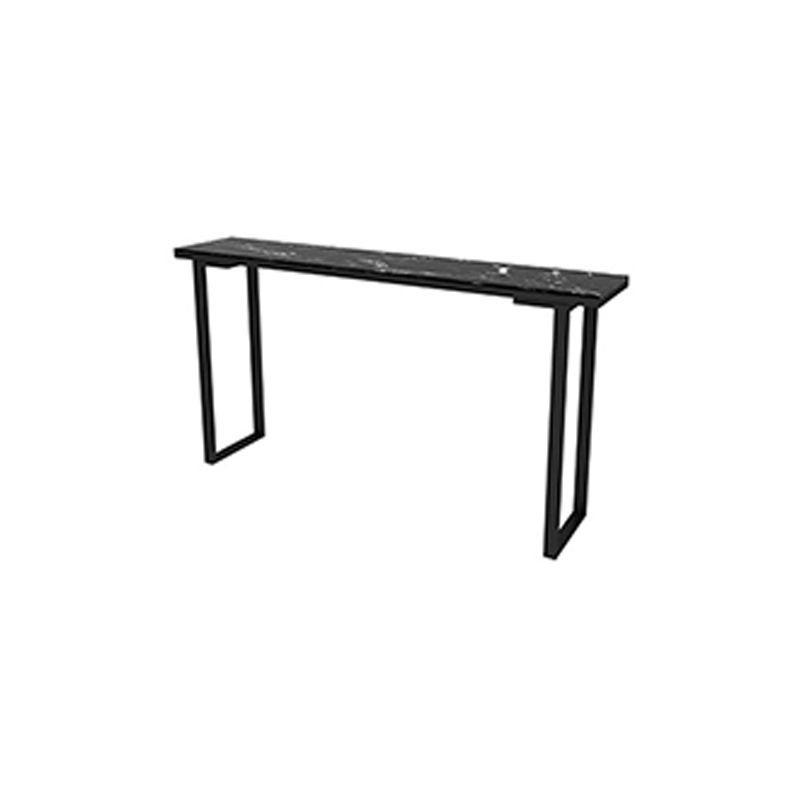 Stone Top Bar Counter Rectangle Contemporary Bar Counter with Sled Base Clearhalo 'Bar Furniture' 'Bar Tables' 'bar_tables' 'furn' 'furn_bar_tables' 'Furniture' 'furniture_bar_tables' 'Kitchen & Dining Furniture' 1200x1200_114c9445-3eb3-47e9-946c-9dce9c89242a
