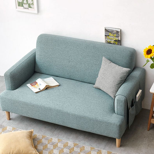 Leinensofa für Wohnzimmer mit Aufbewahrungssofa mit 1 Kissen