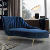Glam Upholstered Velvet Chaise Lounge Couch Metal Chaise Lounge Chair Clearhalo 'Chairs & Seating' 'Chaise Lounge' 'chaise_lounge' 'furn' 'furn_chaise_lounge' 'Furniture' 'Living Room Furniture' 1200x1200_115085a8-ba28-442f-afc1-535a6716fd6c