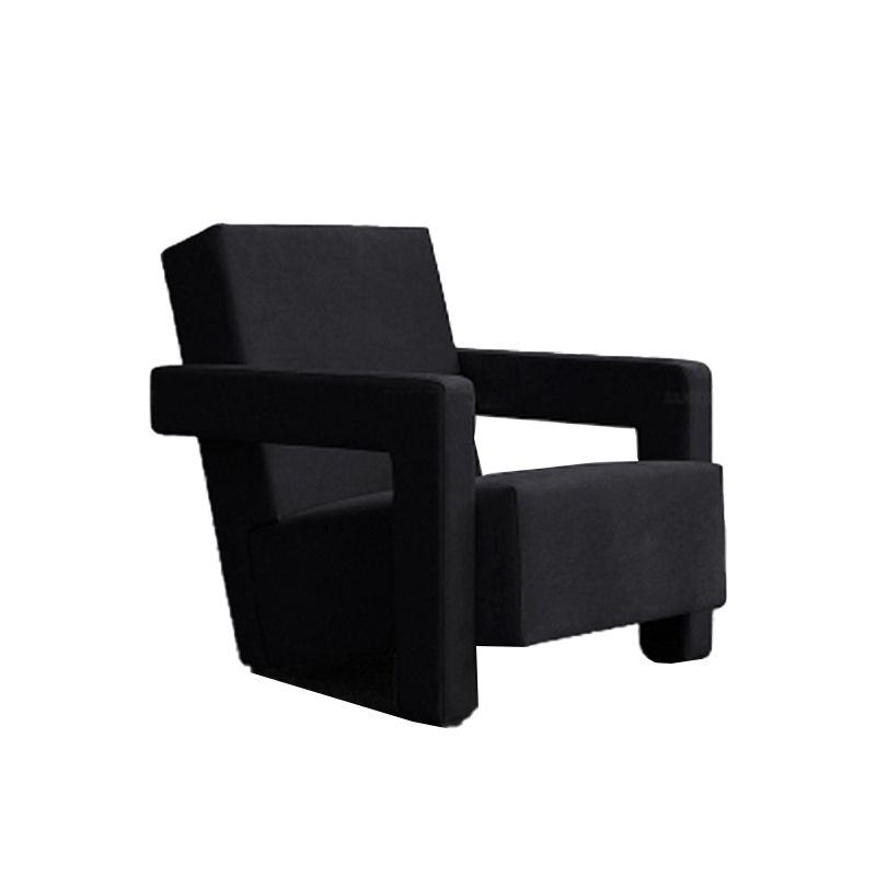 Mid-Century Modern Solid Color Accent Armchair Fixed Back Arm Chair for Living Room Clearhalo 'Accent Chairs' 'accent_chairs' 'Chairs & Seating' 'furn' 'furn_accent_chairs' 'Furniture' 'Living Room Furniture' 1200x1200_1156be49-bb37-4ae4-817a-44c2dddc220c