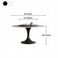 Modern Matte Finish Stone Table Round Tulip Dining Table for Home Clearhalo ' dining_table' 'Dining Tables & Seating' 'Dining Tables' 'furn' 'furn_dining_table' 'Furniture' 'furniture_dining_table' 'Kitchen & Dining Furniture' 'kitchen&dining_furn' 'kitchen' 'kitchen_dining_table' 1200x1200_11588e10-40ae-4e8b-86a3-1e9434ca2efa