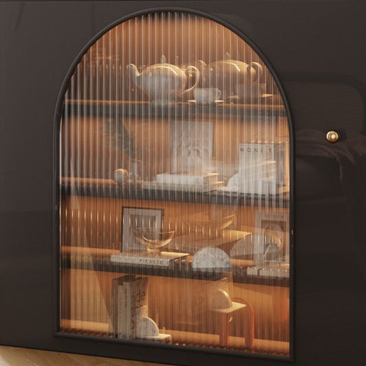 Sideboard in pietra a buffet da pranzo in stile glam con mobile per casa