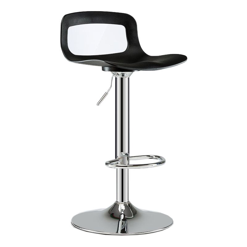 Contemporary Adjustable Height Swivel Bar Stool Home Plastic Footrest Stool Clearhalo 'Bar Furniture' 'Bar Stools' 'bar_stools' 'furn' 'furn_bar_stools' 'furniture_bar_stools' 'Kitchen & Dining Furniture' 'kitchen&dining_furn' 'kitchen' 'kitchen_furn' Furniture' 1200x1200_115dc993-5543-4d1d-9ed2-a5f4aa5849db