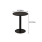 Industrial Iron Dining Table Stone Dining Furniture with Metal Base Clearhalo 'Dining Tables & Seating' 'Dining Tables' 'dining_table' 'furn' 'furn_dining_table' 'Furniture' 'Kitchen & Dining Furniture' 1200x1200_115f8059-79a7-4ef5-85f0-948a27a798fe