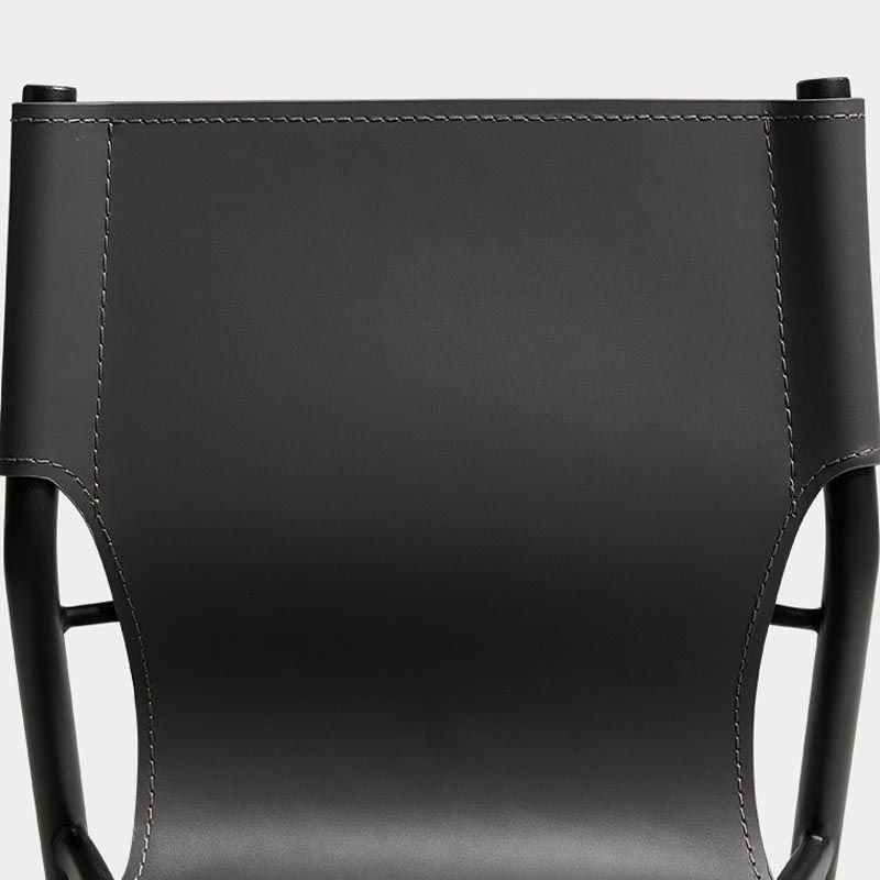 Sedia da pranzo in pelle sedia da pranzo contemporanea cucina