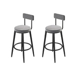 Modern Style 2/3 Pieces Stone Oval Bar Table Set for Living Room