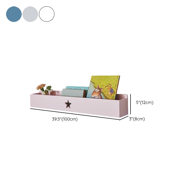 Engineered Wood eigentijdse boekenplank zwevend gesloten achterste boekenkast