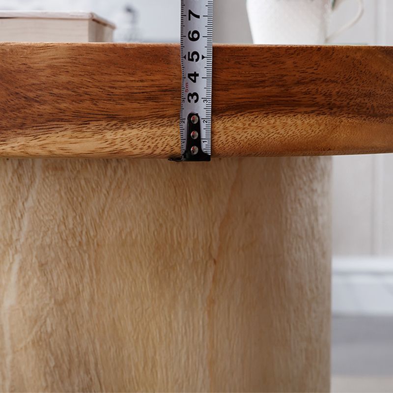 Pedestal Coffee Table Solid Wood Tray Top Coffee Cocktail Table Clearhalo 'Coffee & Accent Tables' 'Coffee Tables' 'coffee_tables' 'furn' 'furn_coffee_tables' 'Furniture' 'Living Room Furniture' 1200x1200_116cf84d-4605-49e0-8bbe-f0ab64c557f5