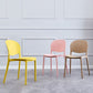 Scandinavian Restaurant Stacking Side Chair Matte Finish Plastic Dining Chair Clearhalo 'Dining Chairs' 'Dining Tables & Seating' 'dining_chair' 'furn' 'furn_dining_chair' 'Furniture' 'Kitchen & Dining Furniture' 1200x1200_116e9199-045d-475d-b28c-cfcd5faff273