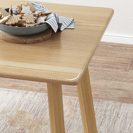 Minimalist Style Traditional Height Dining Set with Rectangle Shape Table and Double Pedestal Base Clearhalo 'Dining Room Sets' 'Dining Tables & Seating' 'dining_room_set' 'furn' 'furn_dining_room_set' 'Furniture' 'furniture_dining_room_set' 'Kitchen & Dining Furniture' 'kitchen&dining_furn' 'kitchen' 1200x1200_11735dc0-d00a-4eb3-94e9-17ef9c72dbf4