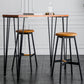 Industrial Backless Bar-stool PU Leather Bar Stool with Metal Legs Clearhalo 'Bar Furniture' 'Bar Stools' 'bar_stools' 'Furniture' 'furniture_bar_stools' 'Kitchen & Dining Furniture' 1200x1200_11735dd6-124e-47eb-bfd1-4170ee1ebb3f