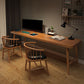 Solid Wood Writing Desk Rectangular Contemporary Office Desk