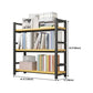 Moderne stijl boekenplank black metal frame boekenkast voor kantoor