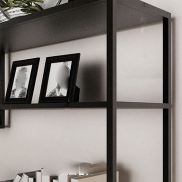 29.53-inch Tall Modern Console Table Iron Accent Table with Shelves Clearhalo 'Console Tables' 'console_tables' 'Entry & Mudroom Furniture' 'furn' 'furn_console_tables' 'Furniture' 1200x1200_11777a32-0b5c-4667-9ac9-c86b13bb811e