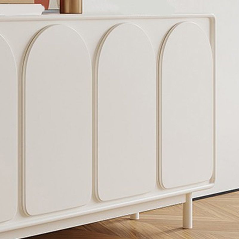 Rettangolo di stoccaggio domestico Sideboard di legno moderno per cucina