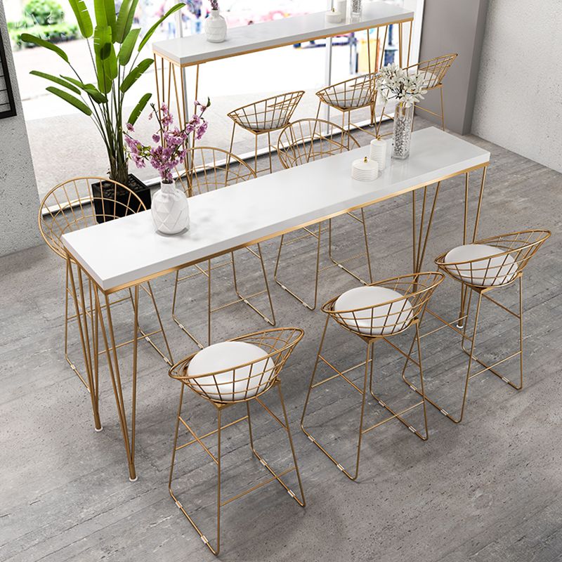 Glam 1/2/4/7 piezas Mesa de mesa de barra de bar