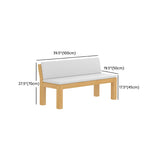 Moderne rechthoek houten eettafel 1/4/5 stukken eetgelegenheid voor woonkamer