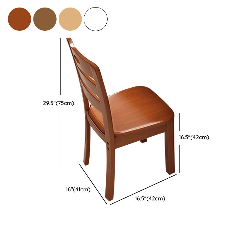 Modern Standard Height Furniture 7 Pcs Solid Wood Rectangle Dinette Table with Chair Clearhalo 'Dining Room Sets' 'Dining Tables & Seating' 'dining_room_set' 'furn' 'furn_dining_room_set' 'Furniture' 'Kitchen & Dining Furniture' 1200x1200_117af378-edd5-471c-aaf2-a43b164f02c4