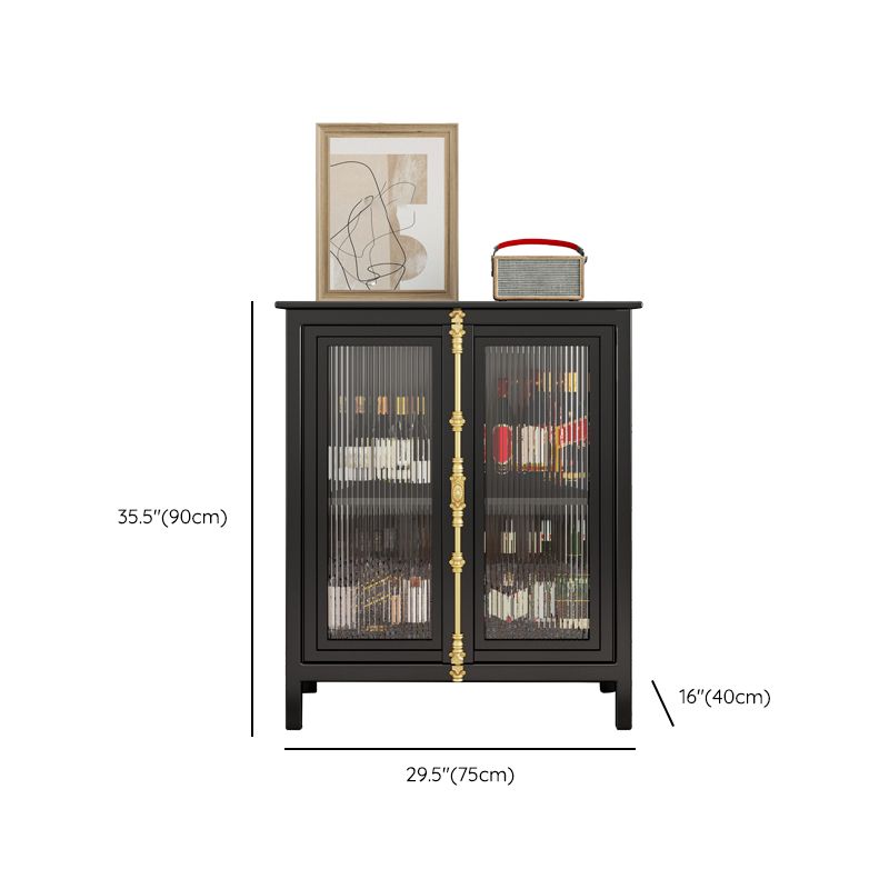 Armadio con arma mobile in metallo contemporaneo mobile in vetro con porte