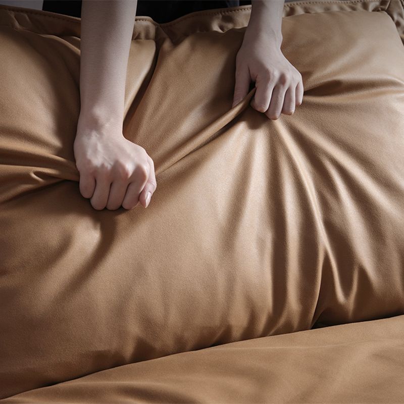 Colora stazionaria Resistente alla pelle in fux soggiorno braccio top braccio marrone scuro