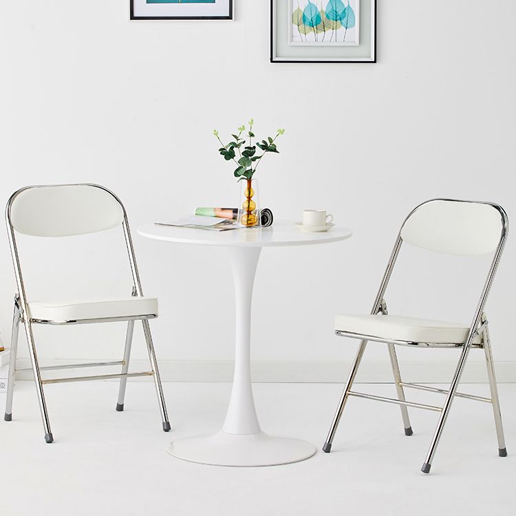 Metal Modern Round Dining Table Wood Top Indoor Table with Tulip Base Clearhalo ' dining_table' 'Dining Tables & Seating' 'Dining Tables' 'furn' 'furn_dining_table' 'Furniture' 'furniture_dining_table' 'Kitchen & Dining Furniture' 'kitchen&dining_furn' 'kitchen' 'kitchen_dining_table' 1200x1200_1181f75a-51ab-4c63-b704-3c0d0af72590