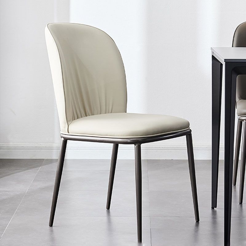 Industriële stijl stoel eetstoelen zonder melaten met metalen benen voor thuis