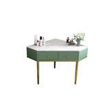 2-Drawers Dressing Table Luxurious Stone Top Vanity Set for Bedroom Clearhalo 'Bedroom Furniture' 'furn' 'furn_makeup_vanities' 'Furniture' 'Makeup Vanities' 'makeup_vanities' 1200x1200_11859006-7c81-42d7-bb91-71c2ef7875b6