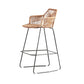 Modern Style Metal Bar Stool with Footrest and Low Back Balcony Lounge Bar Stool 30 Inch Clearhalo 'Bar Furniture' 'Bar Stools' 'bar_stools' 'furniture_bar_stools' 'Kitchen & Dining Furniture' 'kitchen&dining_furn' 'kitchen' 'kitchen_furn' Furniture' 1200x1200_118633bd-1c04-4728-9810-41e4f68eccf9