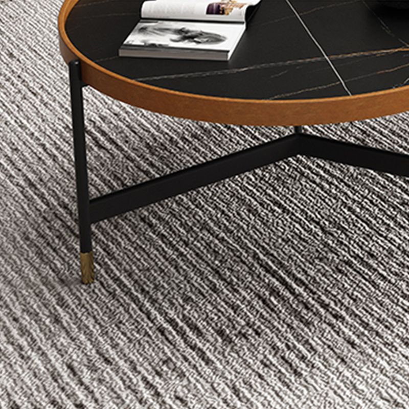 Modern Slate Tray Top 3 Legs Coffee Table White/Black Round Table Clearhalo 'Coffee & Accent Tables' 'Coffee Tables' 'coffee_tables' 'furn' 'furn_coffee_tables' 'Furniture' 'Living Room Furniture' 1200x1200_11871fcb-d790-4b48-b734-1e6fb6a3d01d