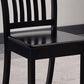 Modern Rubberwood Slat Back Chair Matte Finish Wood Dining Chair Clearhalo 'Dining Chairs' 'Dining Tables & Seating' 'dining_chair' 'furn' 'furn_dining_chair' 'Furniture' 'Kitchen & Dining Furniture' 1200x1200_11875e53-281a-41cd-890d-f5522d261bf2