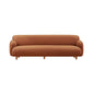 26.37"H Scandinavian Faux Leather Square Arm Stain Resistant Sofa for Apartament Clearhalo 'furn' 'furn_sofas' 'Furniture' 'furniture_sofas' 'kitchen' 'kitchen_sofas' 'Living Room Furniture' 'Sofa' 'sofas' 1200x1200_1188feac-8022-4f52-8100-6832c2250c55
