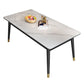 Rectangle 4 Legs Home Furniture Stone Dining Room Collection for Dining Room Clearhalo ' dining_table' 'Dining Tables & Seating' 'Dining Tables' 'furn' 'furn_dining_table' 'Furniture' 'furniture_dining_table' 'Kitchen & Dining Furniture' 'kitchen&dining_furn' 'kitchen' 'kitchen_dining_table' 1200x1200_118b0b8d-1648-4eb6-a937-a5d0571070aa