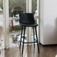 Industrial Leather Iron Counter Stools Low Back Bar Stools with Footrest Clearhalo 'Bar Furniture' 'Bar Stools' 'bar_stools' 'furn' 'furn_bar_stools' 'Furniture' 'furniture_bar_stools' 'Kitchen & Dining Furniture' 1200x1200_118ee8f1-e228-4dea-8945-a14d37edecf6