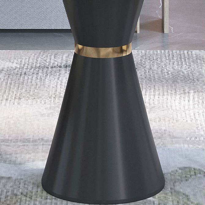 Eigentijdse faux marmeren eettafel set rond 1/2/3/4/5 stukken dinerset voor thuisgebruik