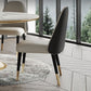 Round Glam Dining Room Set 1/4/5/9 Pcs Sintered Stone Dining Table and Chairs Clearhalo 'Dining Room Sets' 'Dining Tables & Seating' 'dining_room_set' 'furn' 'furn_dining_room_set' 'Furniture' 'Kitchen & Dining Furniture' 1200x1200_11954e07-e64c-4f42-b107-0dec804e232b