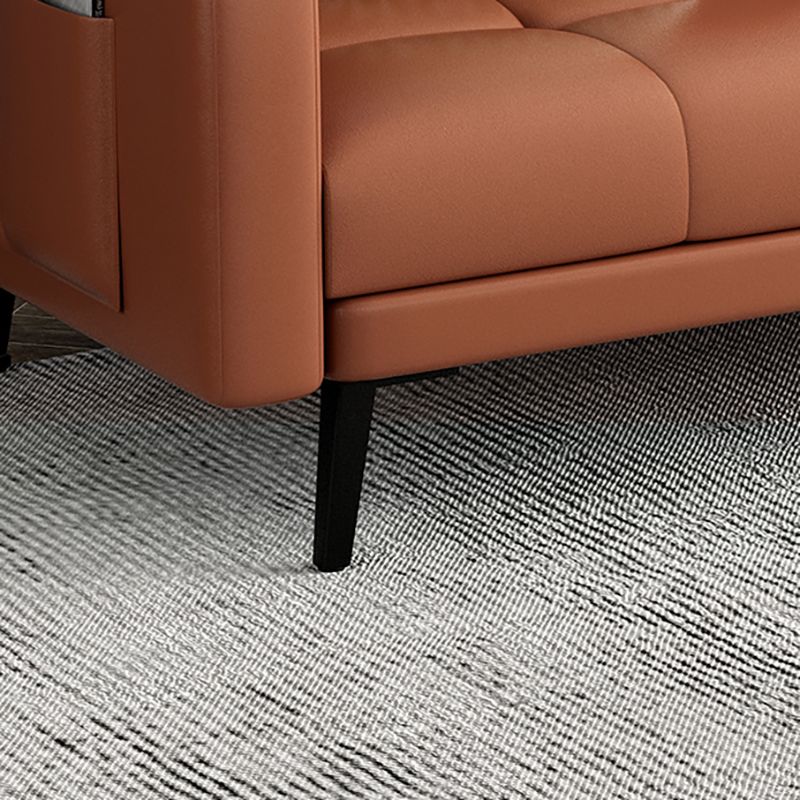 Transitional Modern Biscuit Back Stain Resistant Fabric Sofa 29.53"High Square Arm Sofa Clearhalo 'furn' 'furn_sofas' 'Furniture' 'furniture_sofas' 'Living Room Furniture' 'Sofa' 'sofas' 1200x1200_1195fb3d-64fc-40f5-9ff9-d9ce4203e0b0