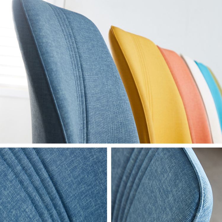 Contemporary Style Metal Dining Chairs Dining Arm Side Chair for Kitchen Clearhalo ' kitchen&dining_furn' 'Dining Chairs' 'Dining Tables & Seating' 'dining_chair' 'furn' 'furn_dining_chair' 'Furniture' 'furniture_dining_chair' 'Kitchen & Dining Furniture' 'kitchen' 1200x1200_1196d645-215e-4802-82a9-d651b222ff48