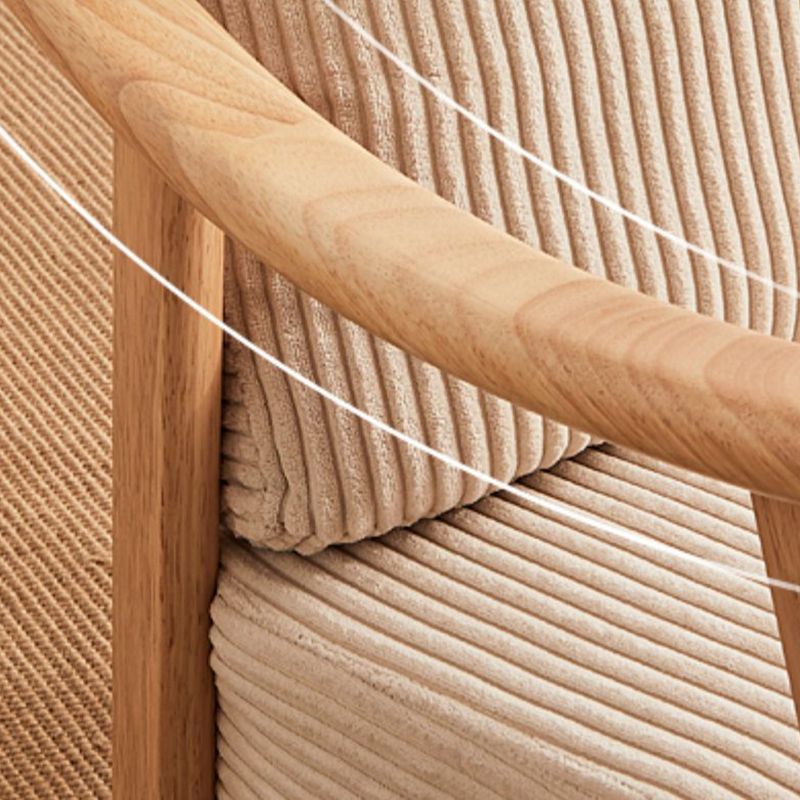 Suede and Solid Wood Rocking Chair with Padded Seat Rocker Chair Removable Cushions Clearhalo 'Chairs & Seating' 'furn' 'furn_rocking_chairs' 'Furniture' 'Living Room Furniture' 'Rocking Chairs' 'rocking_chairs' 1200x1200_1196e382-daae-482f-81c5-ad0dcc1c0dbf